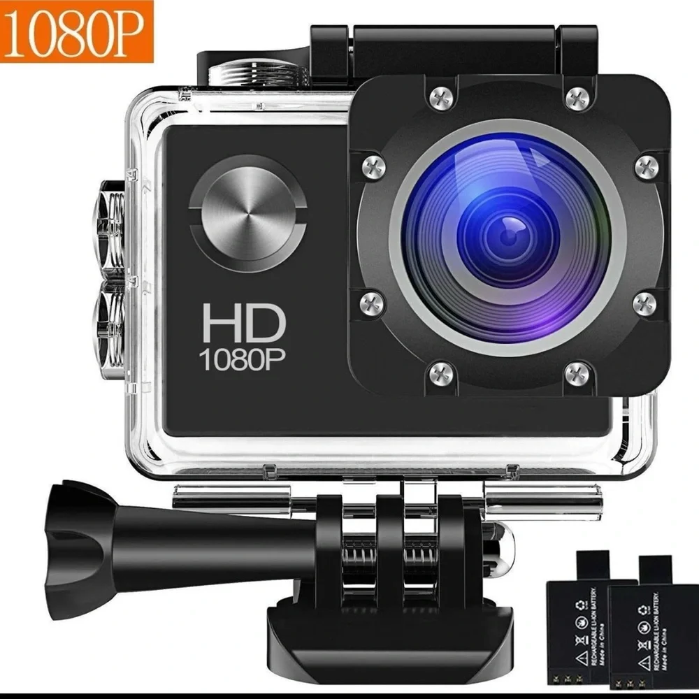 HD Sports Camera - Waterproof 30M NIB